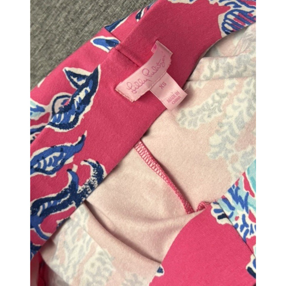 Lilly Pulitzer Georgia May Palazzo in Capri Pink Samba Print Size XS Stretch - Picture 7 of 8